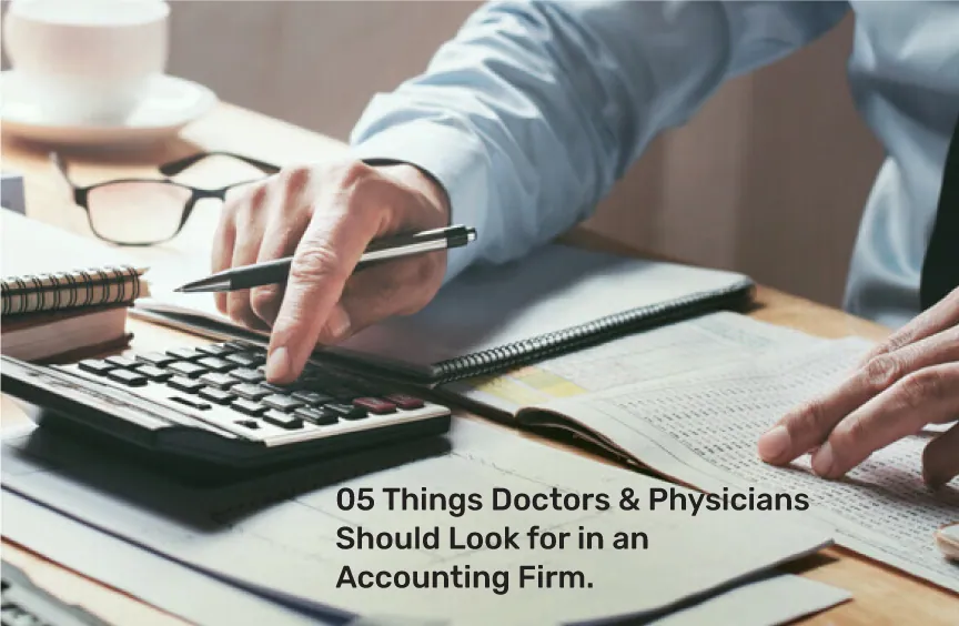 bookkeeping for Physicians