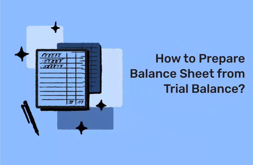 prepare balance sheet