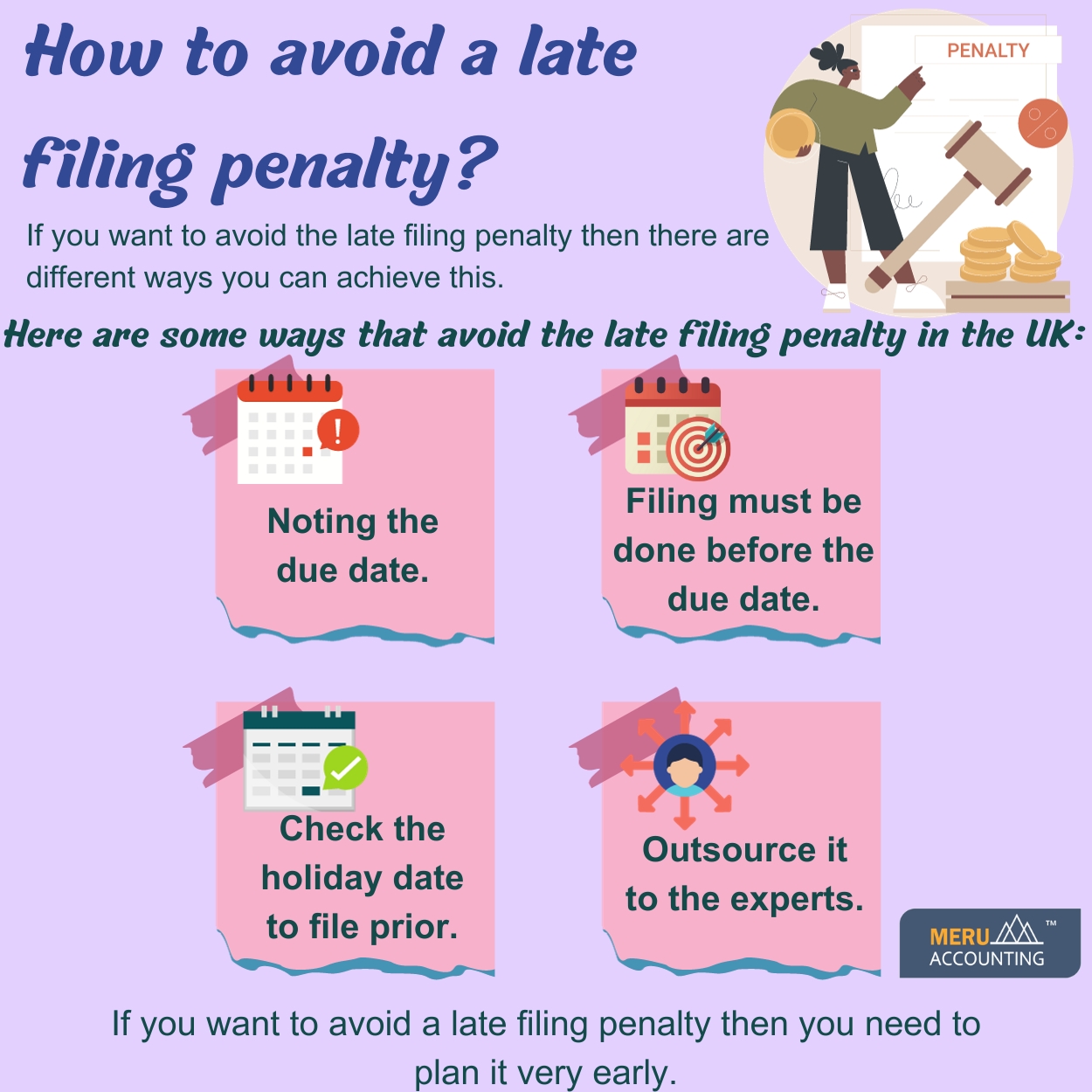 How to avoid a late filing penalty1250 BY 1250