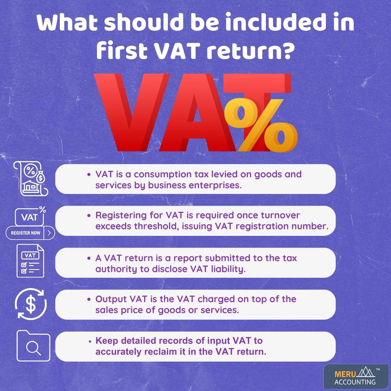 Kloe What should be included in first VAT return Sr no.23 Size 1250 by 1250 V1