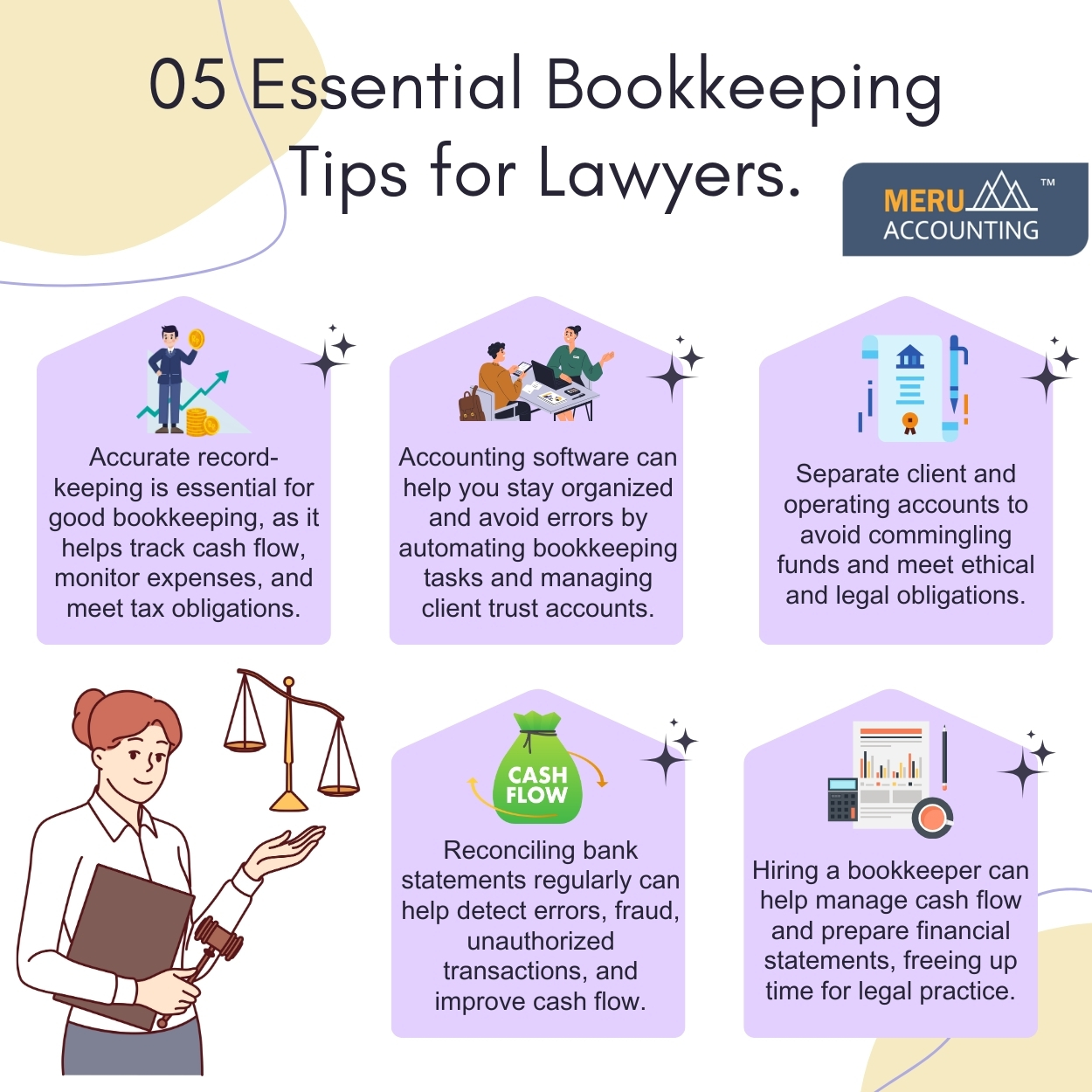 05 Essential Bookkeeping Tips for Lawyers. size 1250 by 1250 v1