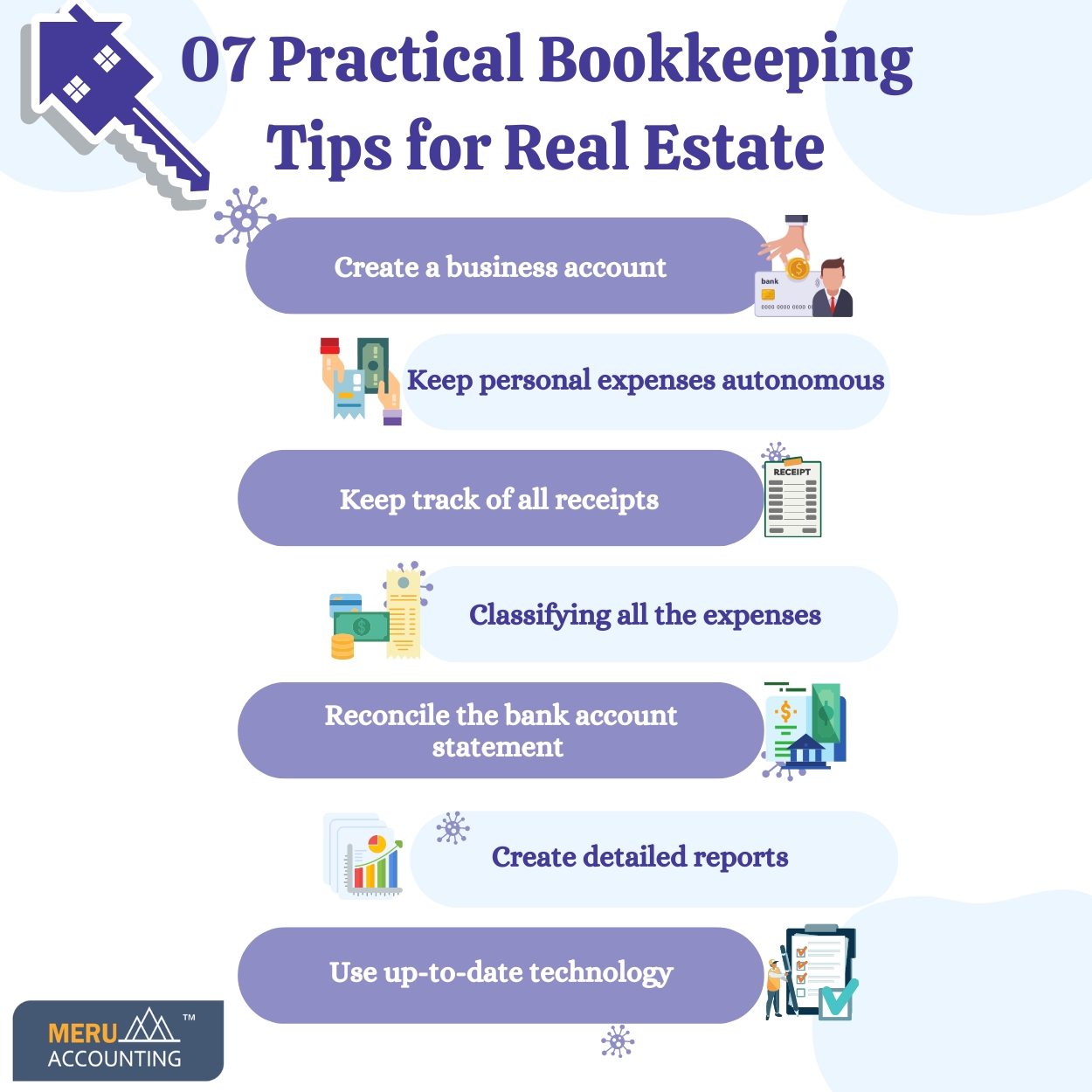 07 Practical Bookkeeping Tips for Real Estate.1250 by 1250